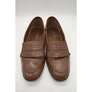 JT Beckett | Shoes | Jt Beckett Italy Brown Ostrich Print  display picture 3